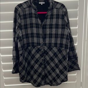 Habitat Black Textured Top